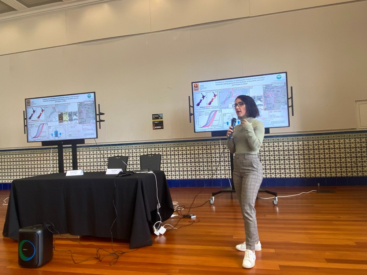 DDoctorates's tweet photo. 3MT talk on "Liquefaction resistance of pumiceous silt and sand mixtures" by Jordanka Chaneva
#DD2023 https://t.co/Ou8sNKkJOn