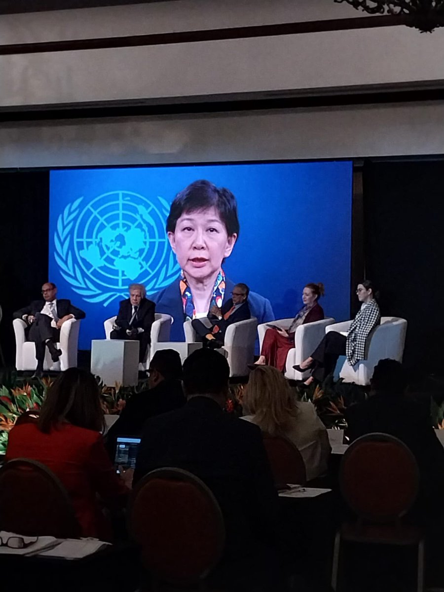 redsehlac's tweet photo. Hoy es el día👏: Reunión de estados en #CostaRica 🇨🇷
@INakamitsu, Secretaria General Adjunta y Alta Representante para Asuntos de Desarme @UN destacó que hay que poner la seguridad humana en el centro de los esfuerzos.💪
#DigitalDehumanization
#KillerRobots 🤖
#RobotsAesinos https://t.co/IoWYc3r7lD
