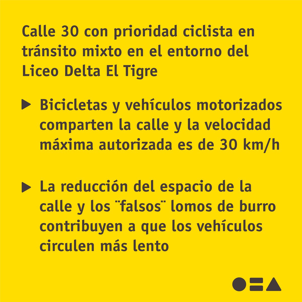 activate_cdp's tweet photo. Con Activate se generó una zona 30 con prioridad para bicicletas en tránsito mixto en el entorno del Liceo Delta El Tigre.

@PNUDUruguay @ProyectoMoves @sanjosegobierno @CdP_Municipio https://t.co/nTDWU8KumT