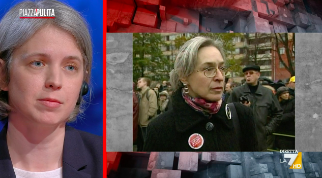 Mia madre, Anna, era una persona che non poteva essere manipolata in nessuna maniera. 

Vera Politkovskaja
#Piazzapulita
