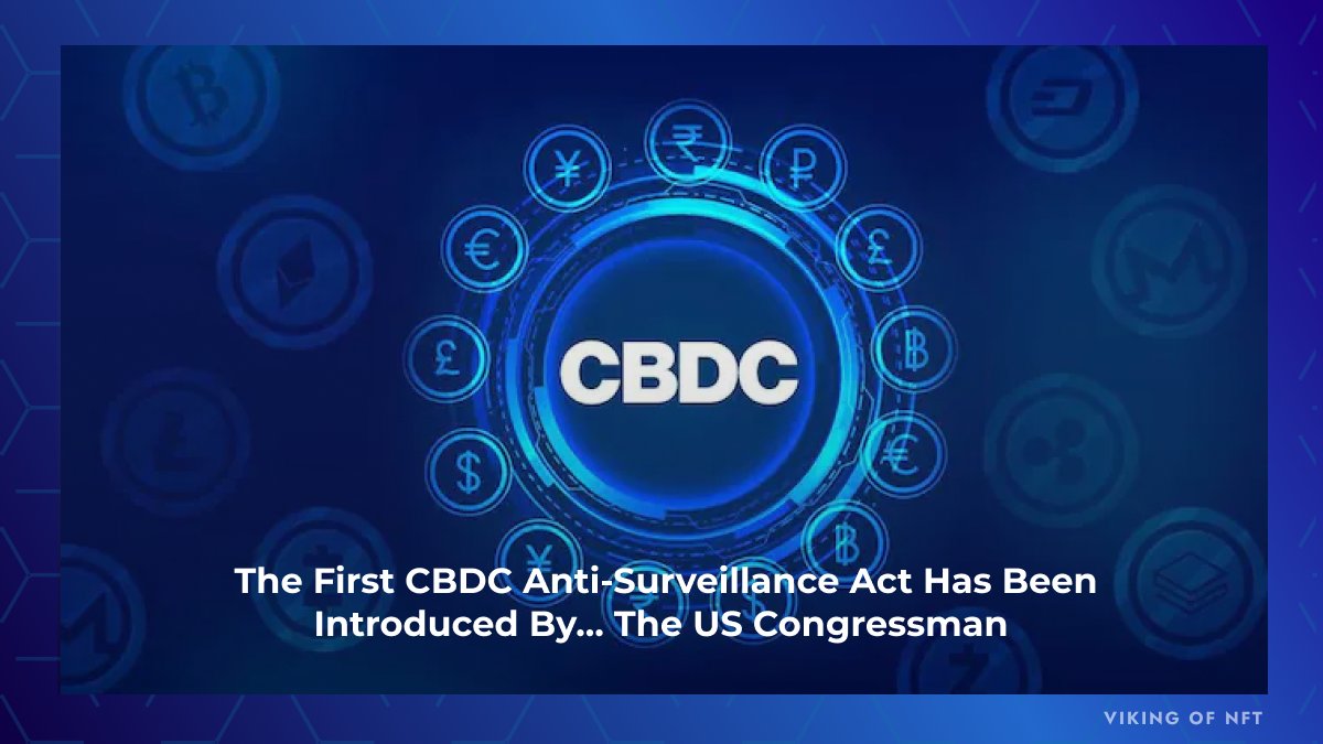 The First #CBDC Anti-Surveillance Act Has Been Introduced by…

The US congressman in a recent tweet announced his decision to protect the #Financial privacy of Americans through a Central Bank Digital Cash Anti-Surveillance Act. 

Read more on this👇

beincrypto.com/us-congressman…
