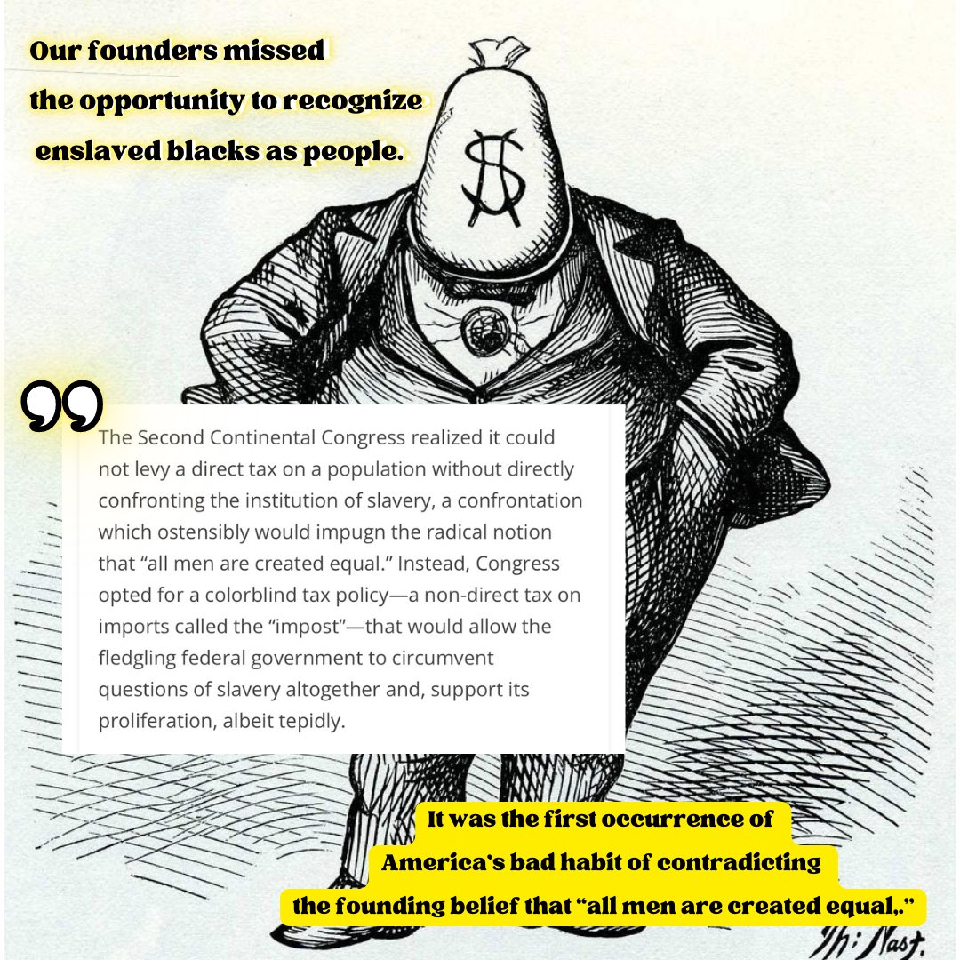5.A problem arose for the North in pushing the Southern businessmen into a corner. If Blacks were in fact people in the eyes of the law then certainly they had to be accounted for in the distribution of electoral votes. It also innately questioned the immorality of slavery.
