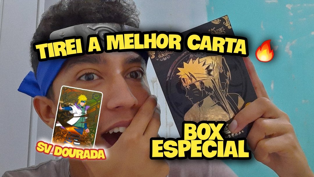 danbarbbosa's tweet photo. Abrindo a Nova Caixa Limitada Oficial de Naruto | Unboxing Kayou Heaven and Earth Scroll Box #NarutoShippuden #narutocards #narutokayou 
• https://t.co/6ND5SkPyCB https://t.co/L6pOIAqiRb