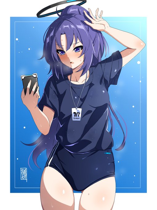 体操服姿のユウカさん完成でございます 