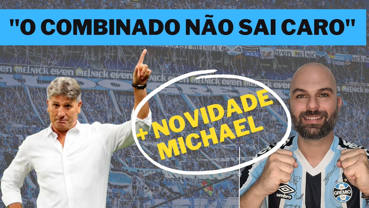 oleonardomuller's tweet photo. Novidades do Ferreira, Michael e a frase do Renato.
#gremio #carecadesabertv
👨🏻‍🦲📺🇧🇼🔽
https://t.co/yHwwMI5hGe https://t.co/znCEML2Yj1