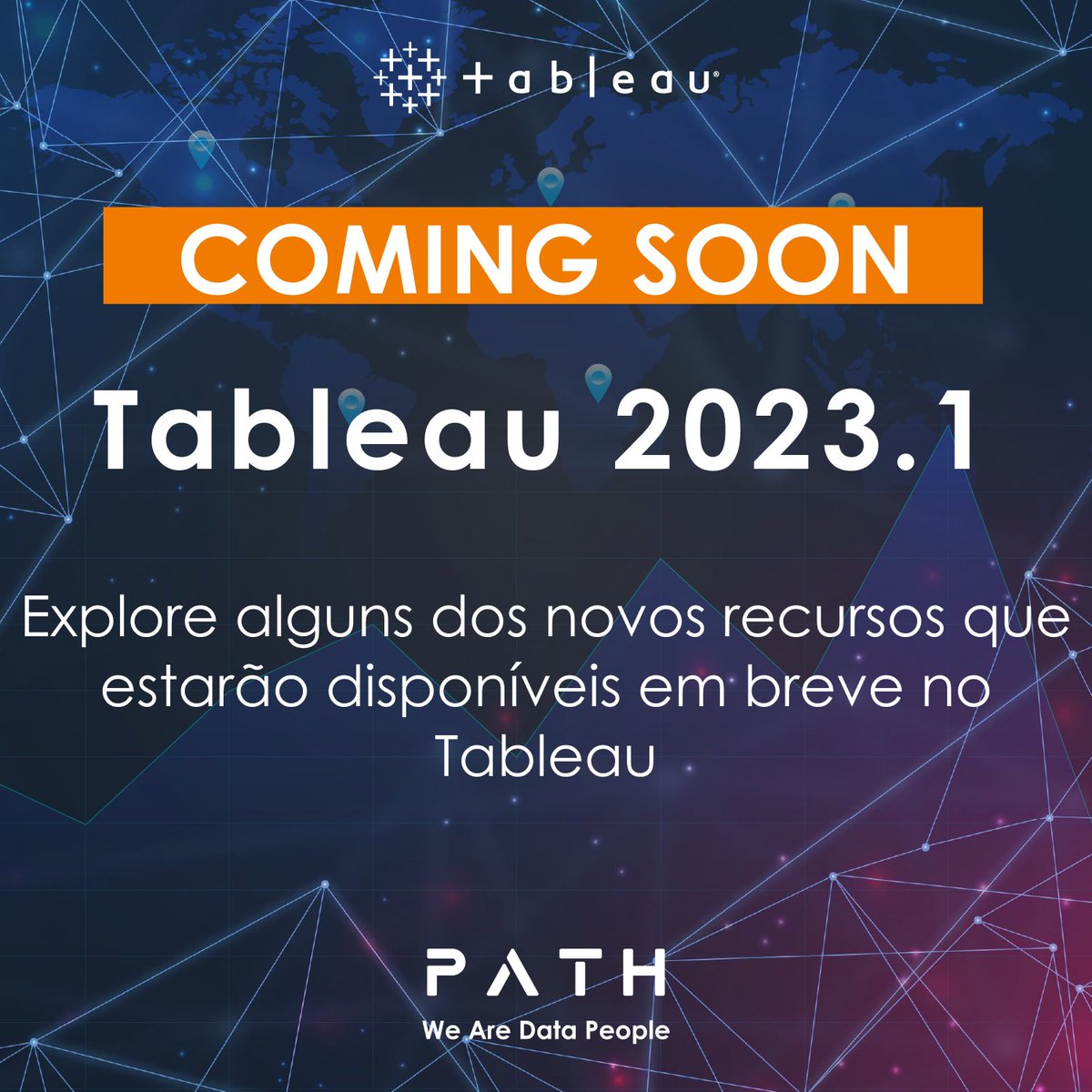 PathDataFan's tweet photo. P A T H | Notícias Path - ATUALIZAÇÃO TABLEAU 2023.1

VEJAM AS NOVAS FEATURES QUE EM BREVE ESTARÃO DISPONÍVEIS NA VERSÃO 2023.1.

Confira a notícia completa no nosso site: https://t.co/5pdbxDWqmy

#Tableau #WeAreDataPeople #DataFam #VisualAnalytics #Tableau2023 #PathDataFan https://t.co/fkWA79YRhl