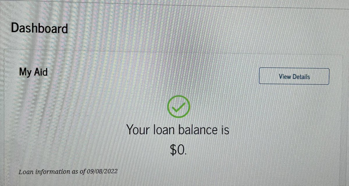 I am in tears! 🥲 Thank you #PSLF!!