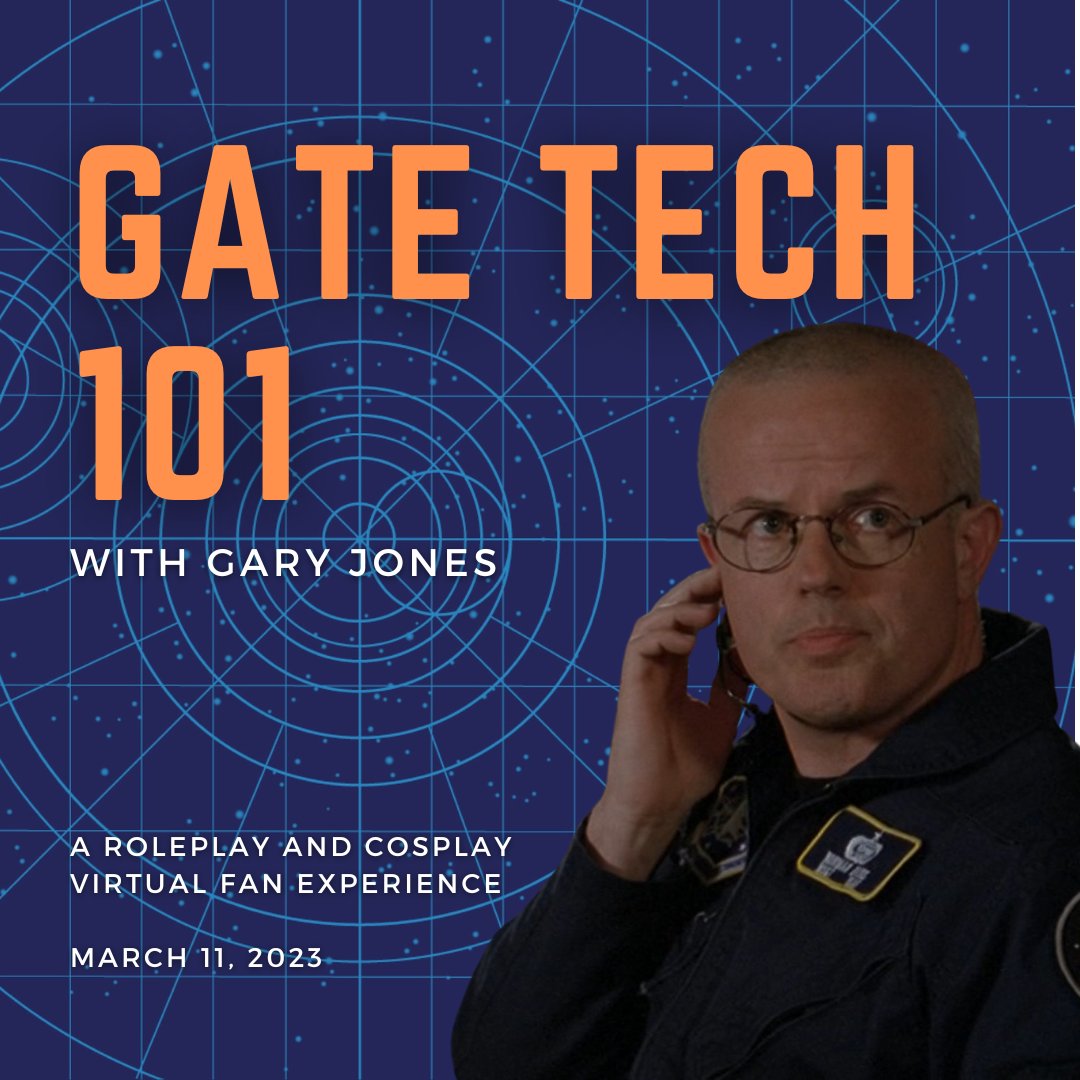 TheCompanionApp's tweet photo. Look good in a black t-shirt? If so, then you’re already halfway to being #StargateSG1’s newest recruit!

All you need now is to get a ticket to Gate Tech 101 and let @TheGaryJones take you under his wing. Tickets are still available from https://t.co/M294dyIYMe https://t.co/ngJYQgM6CI