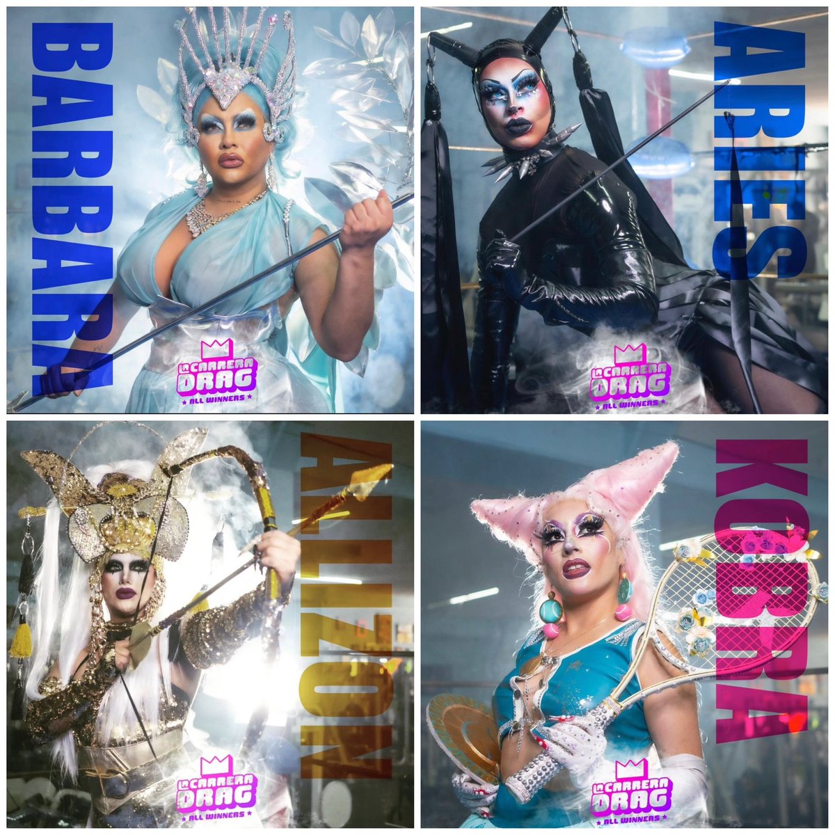 DragsNoti's tweet photo. #CDMX #LCDDLCDMX
No te puedes perder hoy 23 de febrero en LXLOCX la gran final de La Carrera Drag “All Winners” donde están de finalistas @BarbaraDurango @drag_aries Allizon Queen y Kobra D
Estarán de juezas: @deborahdrag @AviescWho @Alexis3XL
¿Quien quieres que gane? https://t.co/IQvyteyjLS
