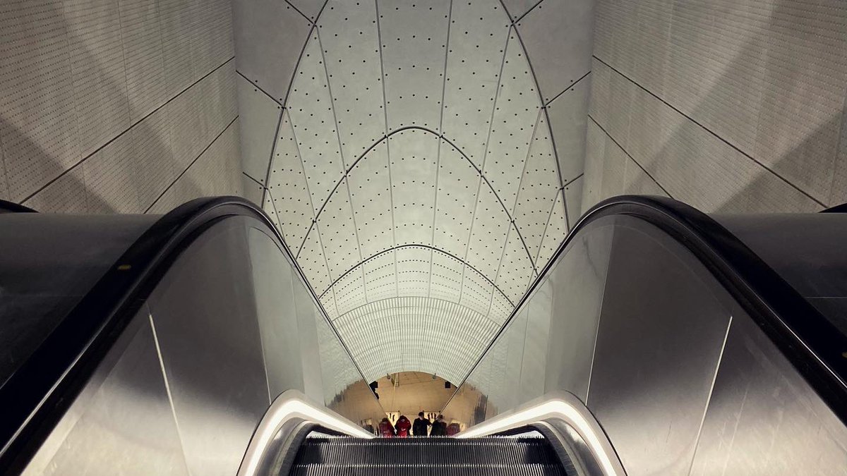 Deeply beautiful #ElizabethLine and #Woolwich changed forever.