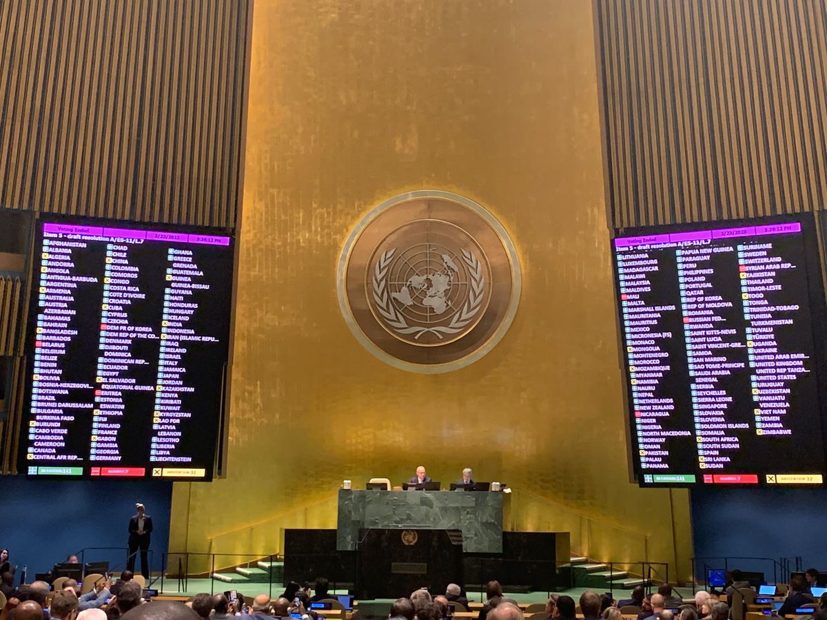 Ministry of Foreign Affairs 🇵🇱 on Twitter "RT PLinUN One year since