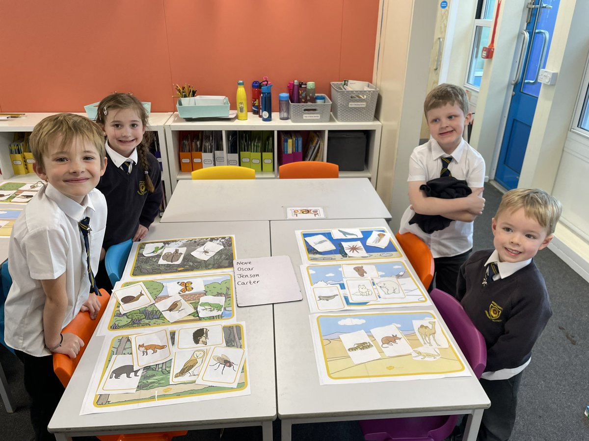Class2Winthorpe's tweet photo. Learning about different animals and habitats in Science this afternoon 🦔🦥🦜🐳🐸🦊 https://t.co/wCA1rW7y9A
