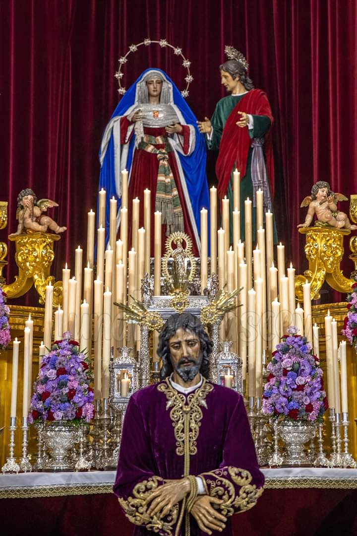Mañana es #ViernesdeCautivo de #CuaresmaenSantaGenoveva.

Nuestra Parroquia estará abierta de 8.30 a 13:30 h y por la tarde, de 19 h, a la finalización del quinto día del #QuinarioCautivo23

Recuerda cumplir las recomendaciones de carácter sanitario.

📸 @LunaDparascevE