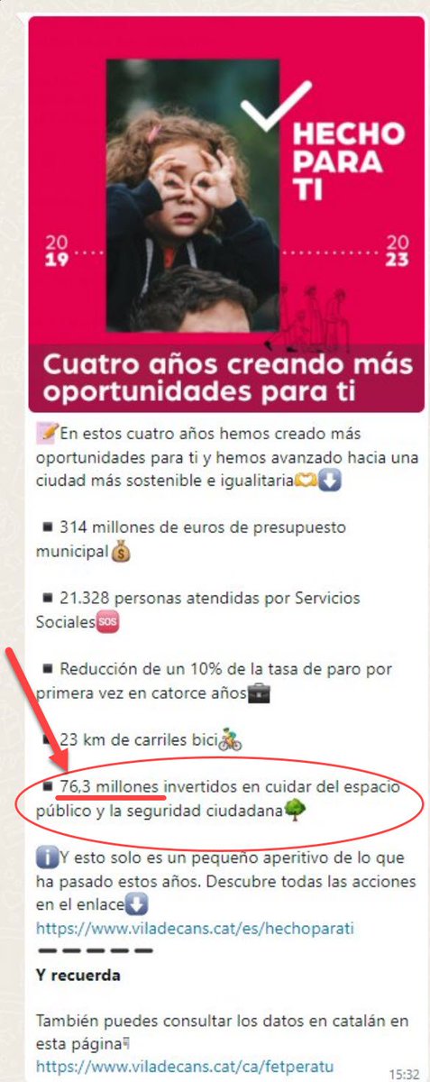 l_salva's tweet photo. Bona nit @ViladecansTweet
[1/2] 👇
Invertiu 76,3 milions a cuidar l'espai públic, però no teniu la tecnologia ni els recursos suficients per netejar 1 grafiti d'un contenidor.
Sembla que la pintura és molt resistent, encara resultarà que és una obra d'art de #Banski https://t.co/hUcwPi7GdM