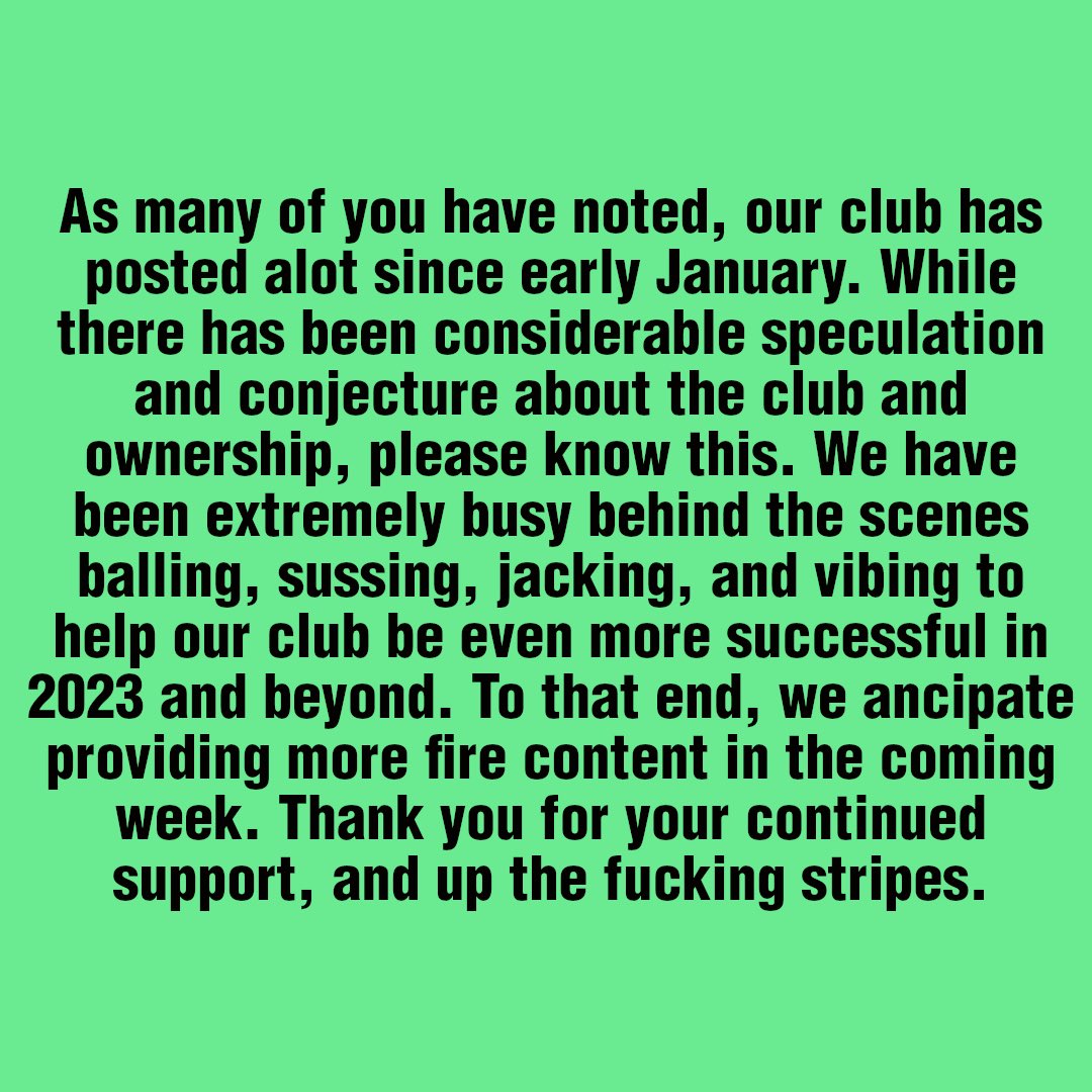 nsu_fc's tweet photo. An important update from the #NSUFC lads. https://t.co/T2eblWzm0a