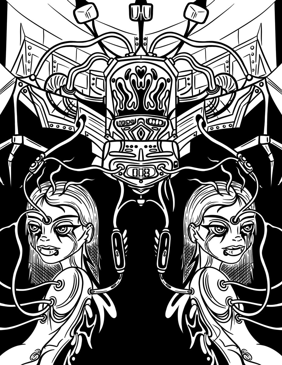 Cofiiko's tweet photo. New dark fantasy coloring book coming soon… 🖤
#darkfantasy #darkfantasybooks #amazon #instagram #artistsoninstagram #artist #illustration #coloringbook #fantasycoloringbook #procreate #digitalart #digitalillustration #mecha #spirituality #2023 #love #cofikoloring https://t.co/aVgpJigFOY