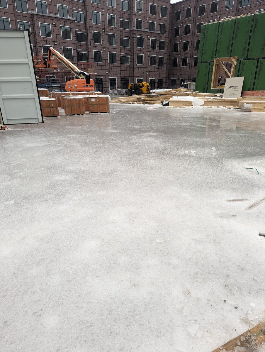 Boyddd716's tweet photo. Welcome to Buffalo, where it was 65° last week and this week you can ice skate in the parking lot of construction site while trying to work lol
#716 #buffalo #itsabuffalothing https://t.co/fCs4gtCWL2