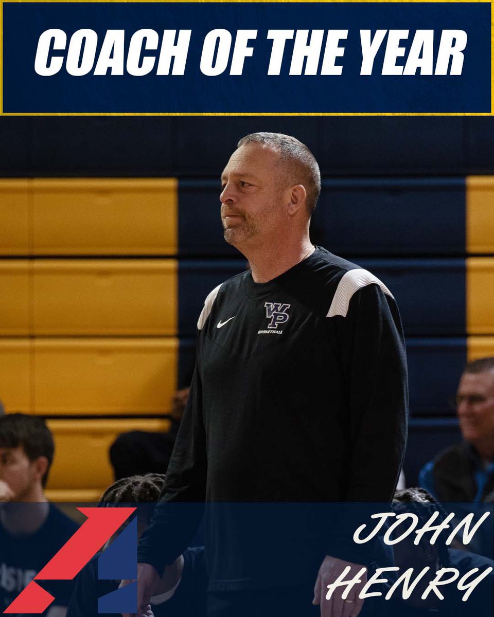 WPUAthletics's tweet photo. Congratulations to the Heart Coach of the Year John Henry! https://t.co/0TVTQ4emuU