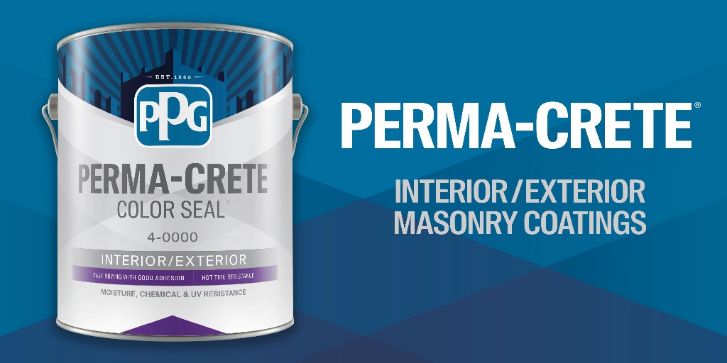 PPG Paints on Twitter "PERMACRETE® COLOR SEAL® WB Interior/Exterior