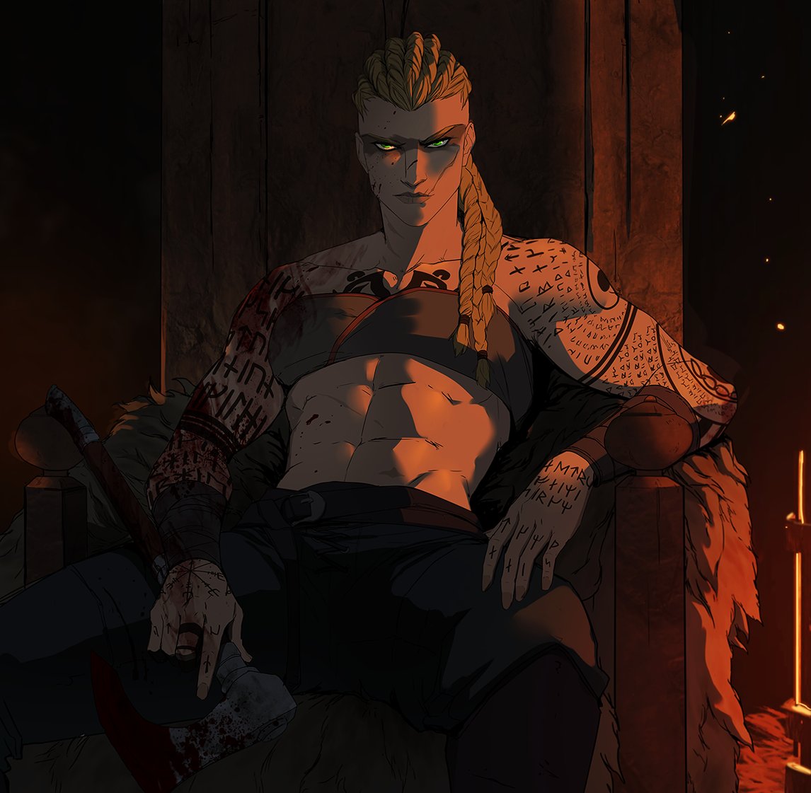 Kings have Honor.

                       Soldiers have Bravery.

And Poets have Heart.

       But all I have... is 𝙍𝙖𝙜𝙚