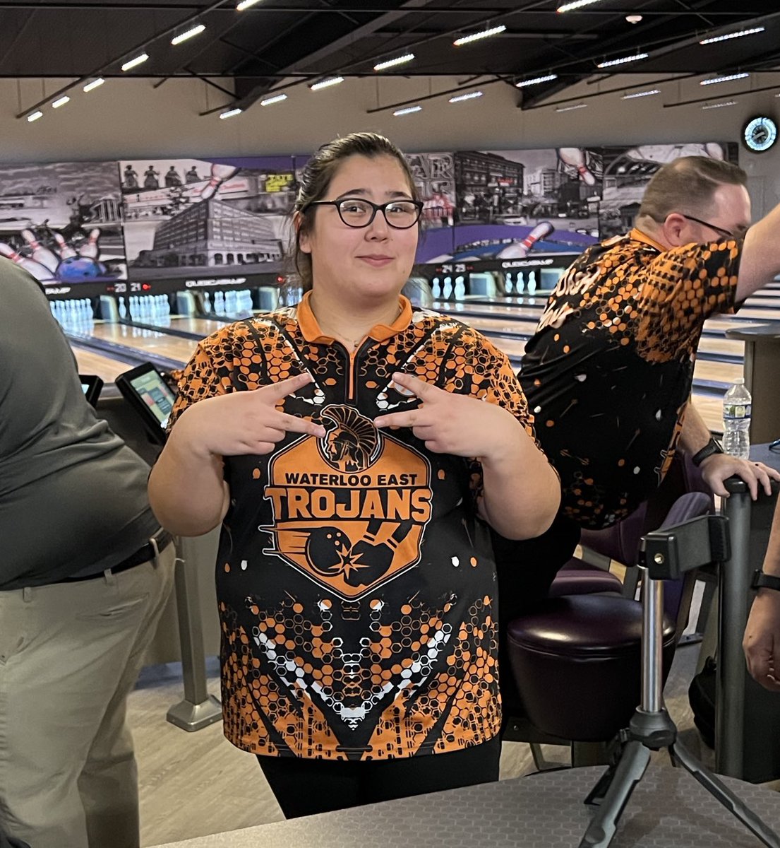 timmoses68's tweet photo. 🚨🚨🚨Trojan Nation: Please congratulate Kadence Hyde your 2023 2A Individual Girls Bowling State Champion…🧡🎳🖤🙌🏾 https://t.co/vnsIGbWnYb