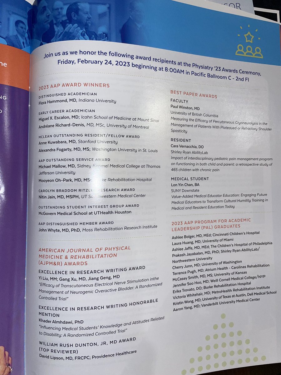 alyy_gal's tweet photo. So excited to be at #Physiatry23 AAP 2023 in Anaheim! 👀👀 Receiving a surprise tomorrow #PMR https://t.co/Qo874LHmAj