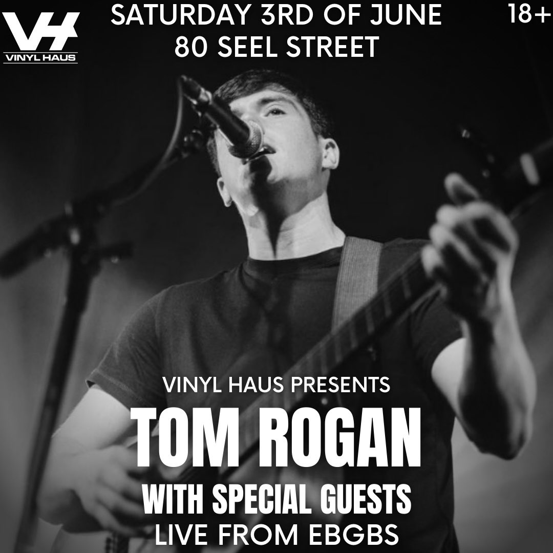 I’ll be headlining @ebgbsliverpool on the 3rd of June! Tickets on sale now, eventbrite.co.uk/e/tom-rogan-li…