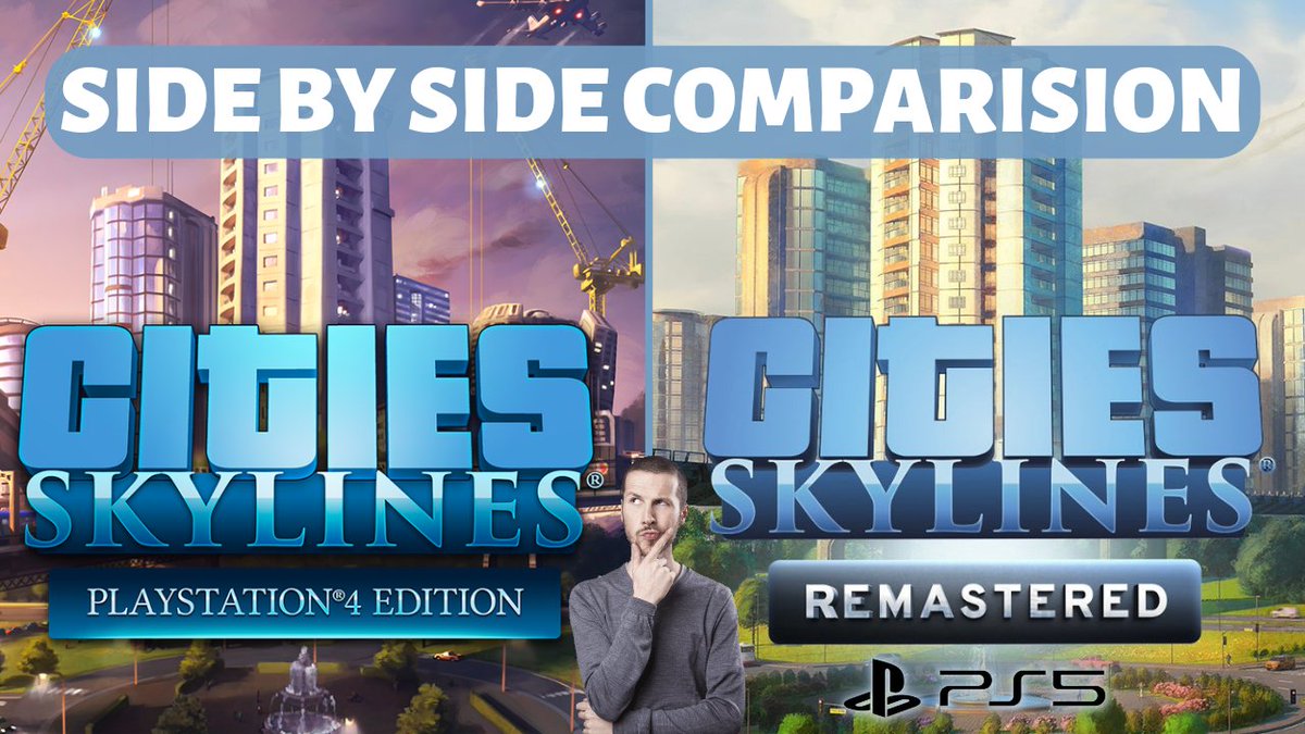 Spicetechgaming's tweet photo. Just posted a Cities Skylines PS4 v Remastered PS5 Side by Side Comparison on my YouTube channel.
#citiesskylines #citiesskylinesgame #citybuilder #citiesskylinesremastered #citiesskylinesconsole #citiesskylinescomparison
#ps5 #ps4edition #ps4 https://t.co/z1pFFekW5n