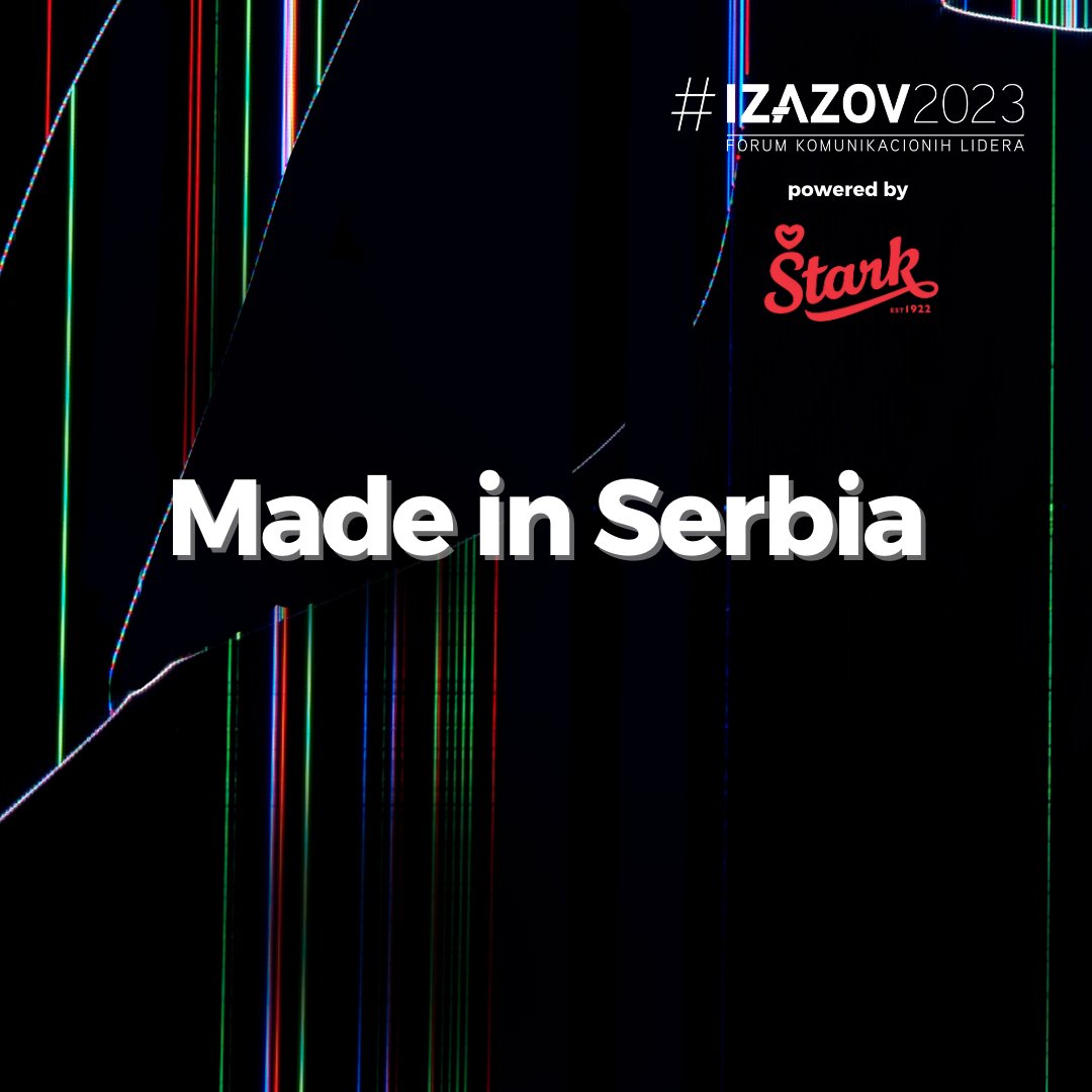Misli globalno, deluj lokalno – kako domaći brendovi utiču na brendiranje Srbije u svetu?

O ovoj važnoj temi pričamo na forumu #izazov2023 (powered by Štark) 4. i 5. aprila na Beogradskom sajmu. lnkd.in/dGjygEBz