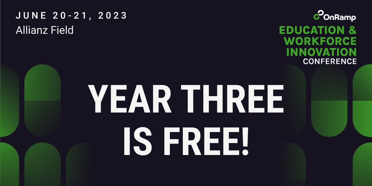 👂Have you heard?!? Thanks to our generous sponsors we are offering FREE registration for the first time ever! Calling all orgs, corps, investors and startups shaping the #futureofwork  and #education *Seating is limited, register here gener8tor.com/conferences/on…