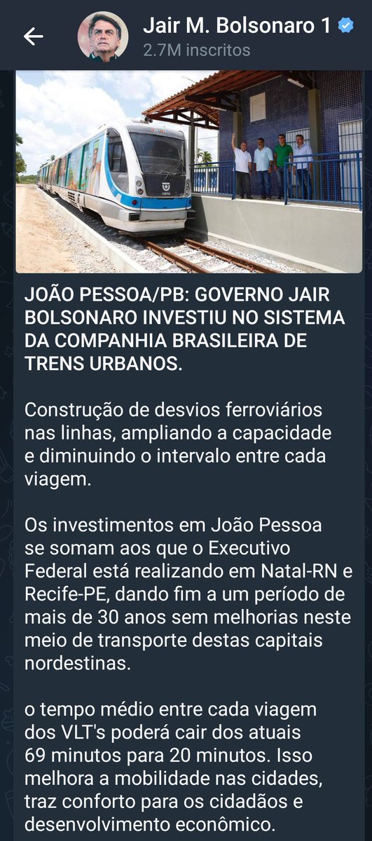 wedvaldo's tweet photo. Apenas para lembrar que, dinheiro do brasileiro deve ser investido no Brasil. Simples assim! https://t.co/3Da3VjJ66o