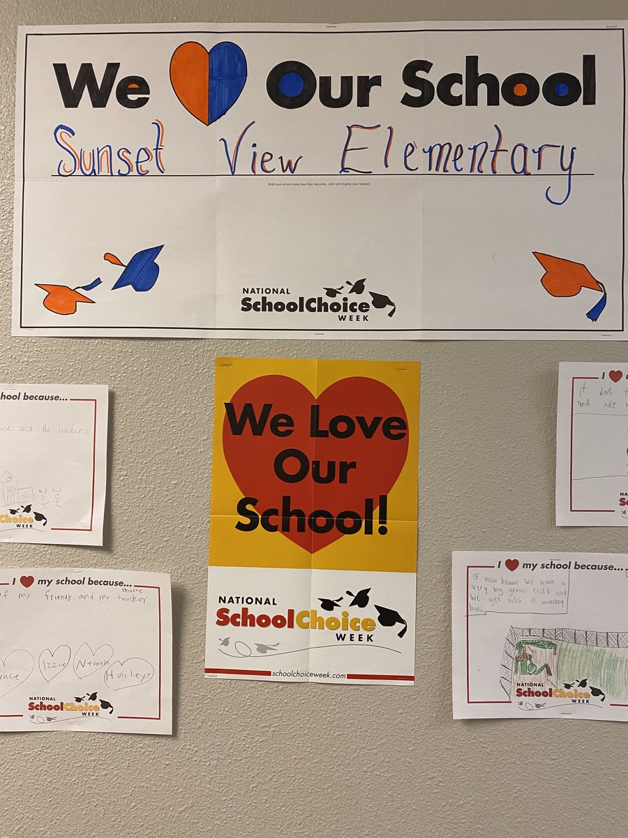 SVmountainlion's tweet photo. We Love our School! #schoolchoice https://t.co/4tuZ4UZZm6