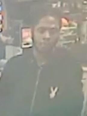 On 02/19/23, the unidentified suspect below committed an armed robbery at a convenience store located in the  3500 block of N. Campbell.  If you recognize the individual, please contact 88-Crime.  You can remain anonymous.