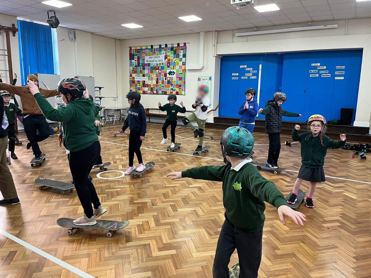 Ash Green Primary (@ashgreenprimary) on Twitter photo What a fantastic kick-start to Skateboarding Club! The children had a blast. A big thank you to Hardy & Zach at <a href="/SkateItYourself/">SIY</a> for providing our children with this fab experience, providing them with tons of new skills! The children are already excited for next week🛹 What a fantastic kick-start to Skateboarding Club! The children had a blast. A big thank you to Hardy & Zach at <a href="/SkateItYourself/">SIY</a> for providing our children with this fab experience, providing them with tons of new skills! The children are already excited for next week🛹