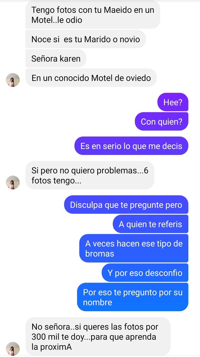 Karen_Vego's tweet photo. Esta persona me hizo la tarde!
Yo anga que ni marido ni novio tengo jajajaja obvio le seguí la corriente xq a uno le gusta el chisme 🤣 https://t.co/dF3j2Qzrbj