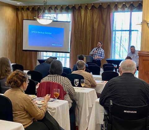 sanlortech's tweet image. Our recent Cyber Security Lunch And Learn Event was a great success thanks to the help of Embassy Suites here in Hot Springs. We can't thank everyone enough for attending! And a BIG thank you to Embassy Suites!