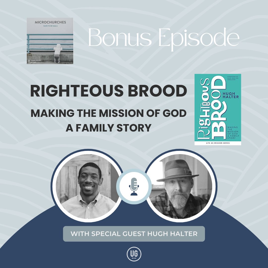 Did you check out this BONUS episode of #MicrochurchesPodcast where Tomy sits down with @HughHalter and talks about his new book "Righteous Brood" - all things kids, parenthood, and making the mission of God a family story. Listen to this episode now: anchor.fm/microchurchesp…