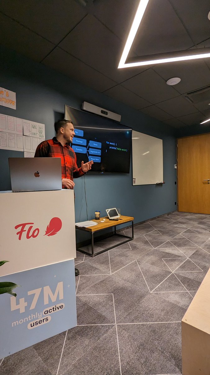 rsetkus's tweet photo. @LingvistonOne says he is not a guru 🧠 but he is static analysis tool guru at @vilniuskotlin 🇱🇹 https://t.co/Se0YhJ0ClU