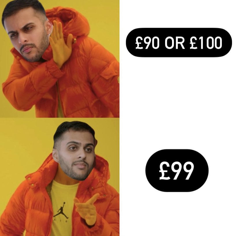 IAmTownsend's tweet photo. Avi’s Pricing Strategy #TheApprentice https://t.co/H3iKoSDINu