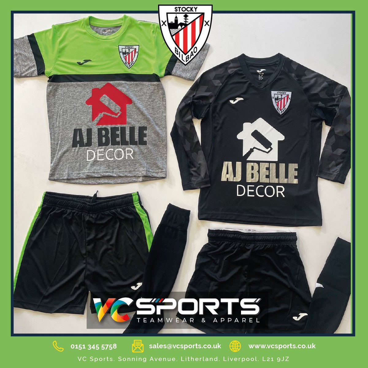 VC Sports (@vcsportsteam) on Twitter photo 🔥Some recent strips we have produced for <a href="/stocky_bilbao/">Stocky Bilbao</a> ! ⚽️
All with embroidered logo. Full colour or one colour sponsors, and numbers to back.
Thanks for using a local business! 👏🏼
#grassrootskits #localbusiness #liverpool 🔥Some recent strips we have produced for <a href="/stocky_bilbao/">Stocky Bilbao</a> ! ⚽️
All with embroidered logo. Full colour or one colour sponsors, and numbers to back.
Thanks for using a local business! 👏🏼
#grassrootskits #localbusiness #liverpool