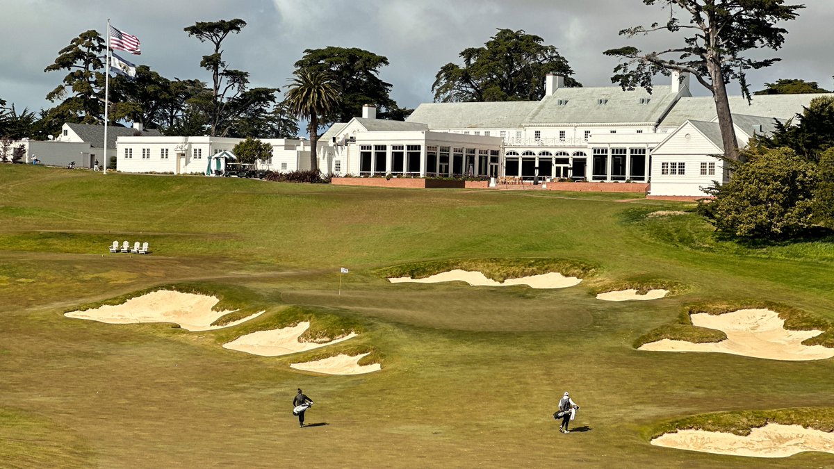 ukgolfguy's tweet photo. I had my first round at Cal Club today and it goes straight in as one of my favourites. Excellent restoration by Kyle Phillips and the attention to detail @CalClimbingSoup talked me through as we went around was fantastic. The ground was firm and fast, it was like being at home! https://t.co/sXX4BaE08x