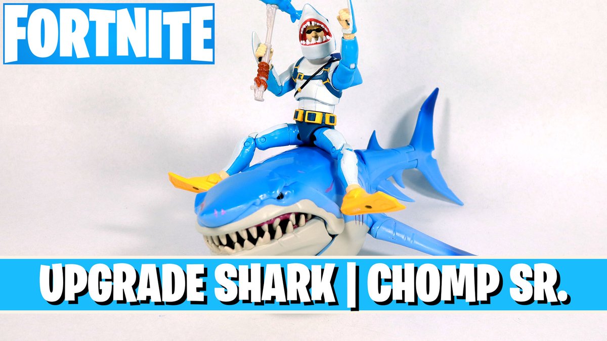 macdowin's tweet photo. I have a new #jazwares #fortnite review video up.
@jazwares sent me an Upgrade Shark w/ Chomp Sr. #actionfigure.
https://t.co/r0754bilb5
#actionfigures #fortniteirl #fortnitefigures #fortnitetoys #fortnitemerch #118scale #chompsr #lootshark #freestuff https://t.co/BnLOjYXCEq