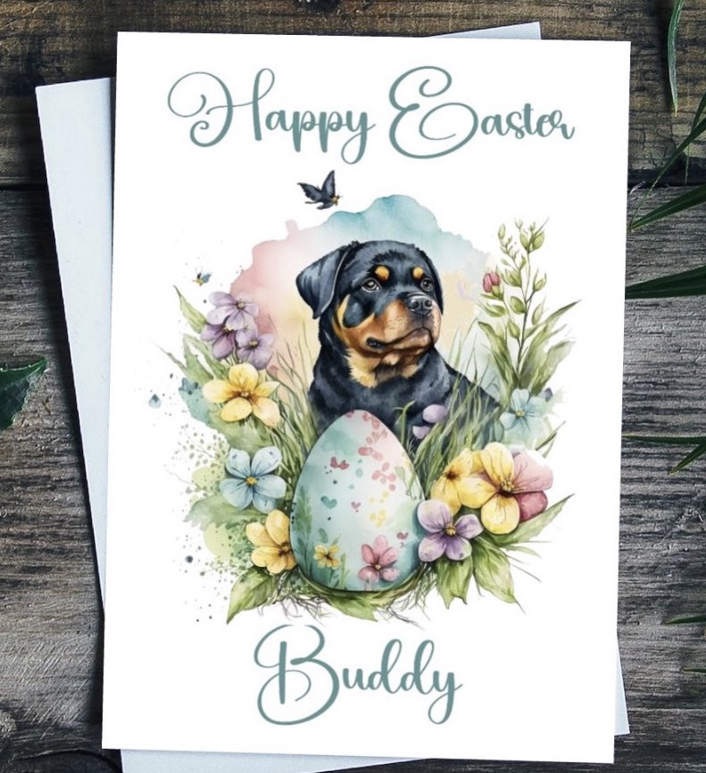 Some fun and colourful doggy themed Easter cards have been added to the website mrswindsor.co.uk  #dogcards #rottweiler #schnauzer #chihuahua #kingcharlesspaniel #cardsforalloccassions #createdbymrswindsor