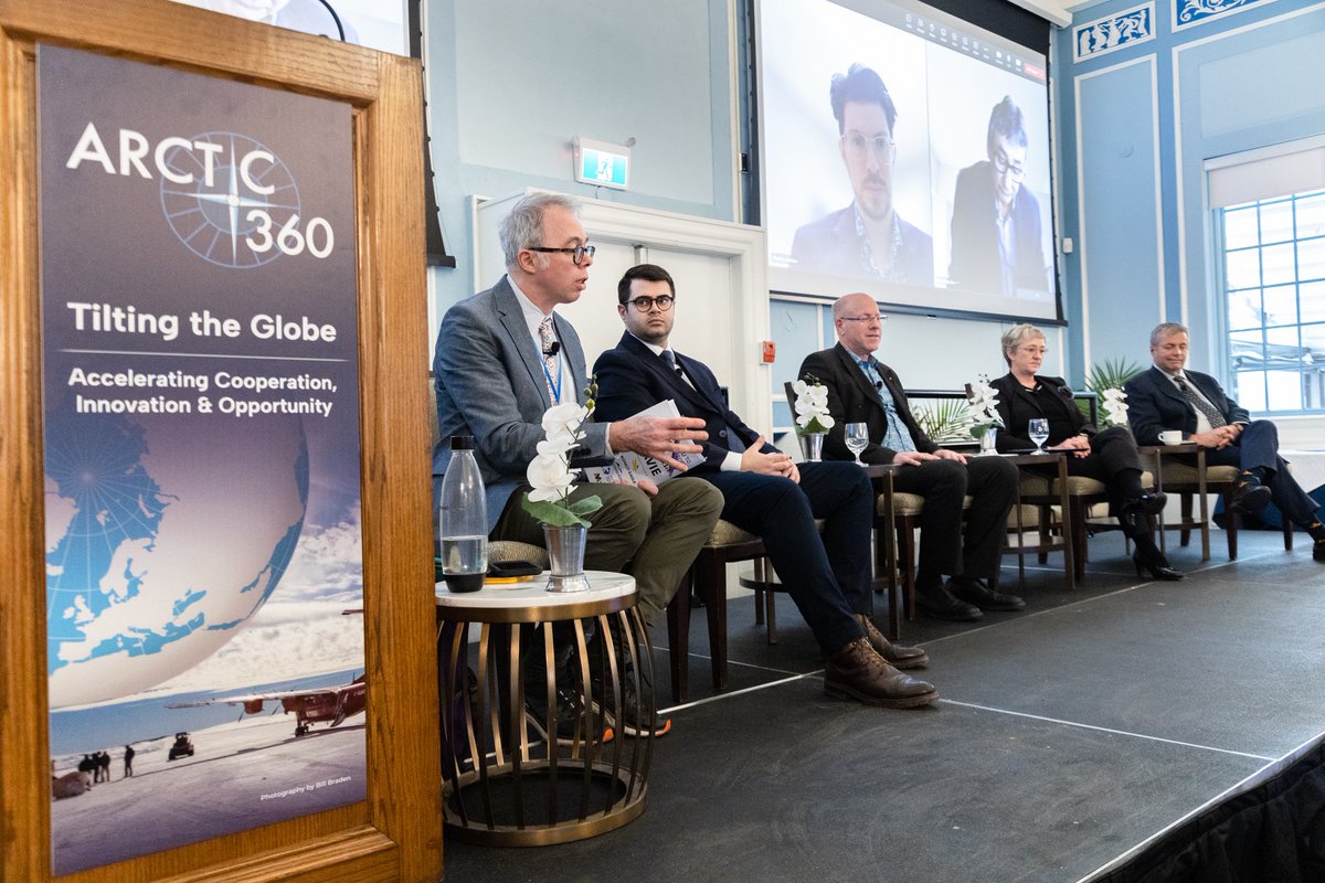 Our Session on Critical Minerals & The Net Zero Economy included participants across different sectors & levels of government, moderated by @GabeFriedz. #arctic360 #cdnpoli #criticainerals