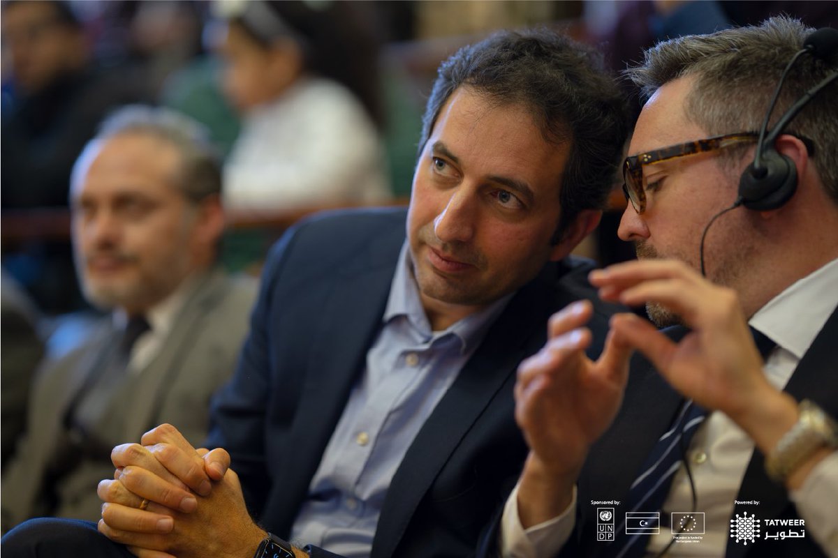 TatweerResearch's tweet photo. صور الحدث التعريفي ببرنامج Tec+ في #بنغازي، والذي ضمّ روّاد أعمال وأصحاب شركات ناشئة والعديد من الخبراء والمهتمين؛ بالإضافة إلى نشاطات متنوعة.
المحطة التالية: سبها ✈️
بدعم من @UNDPLibya و @EUinLibya
#TECPlus #TecRoadshow #TatweerResearch #UNDP #EU https://t.co/kdHMsENzdx