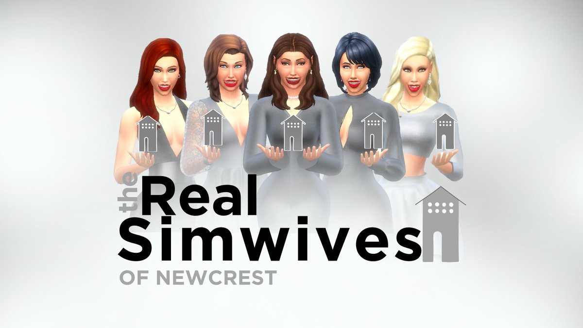 EvolveEnt1's tweet photo. Who's ready for the second franchise to premiere in the #iconic #RealSimwives series? This Sunday on YouTube! #sims4 #newcrest https://t.co/T28C8IjNbZ