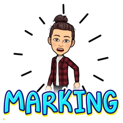 A rain/ice/snow day is a gift to get caught up on all that marking…🤪🤪