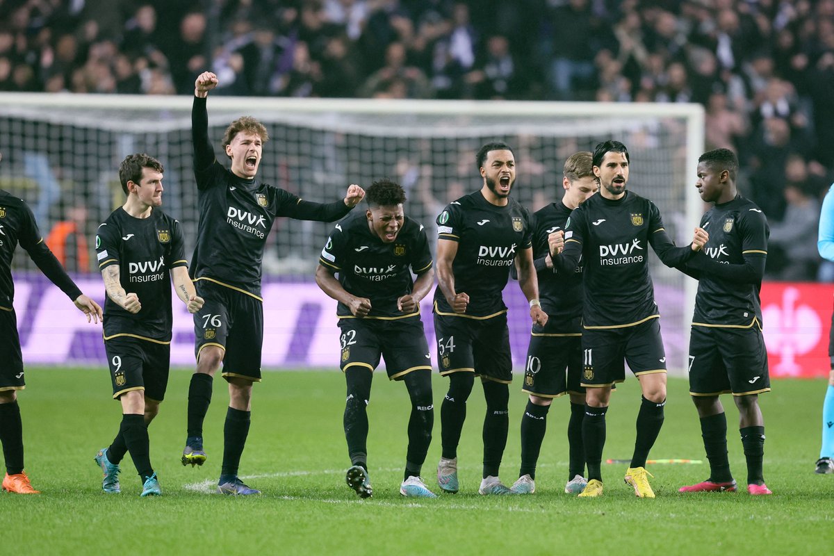 Party time for Anderlecht 🥳

#UECL