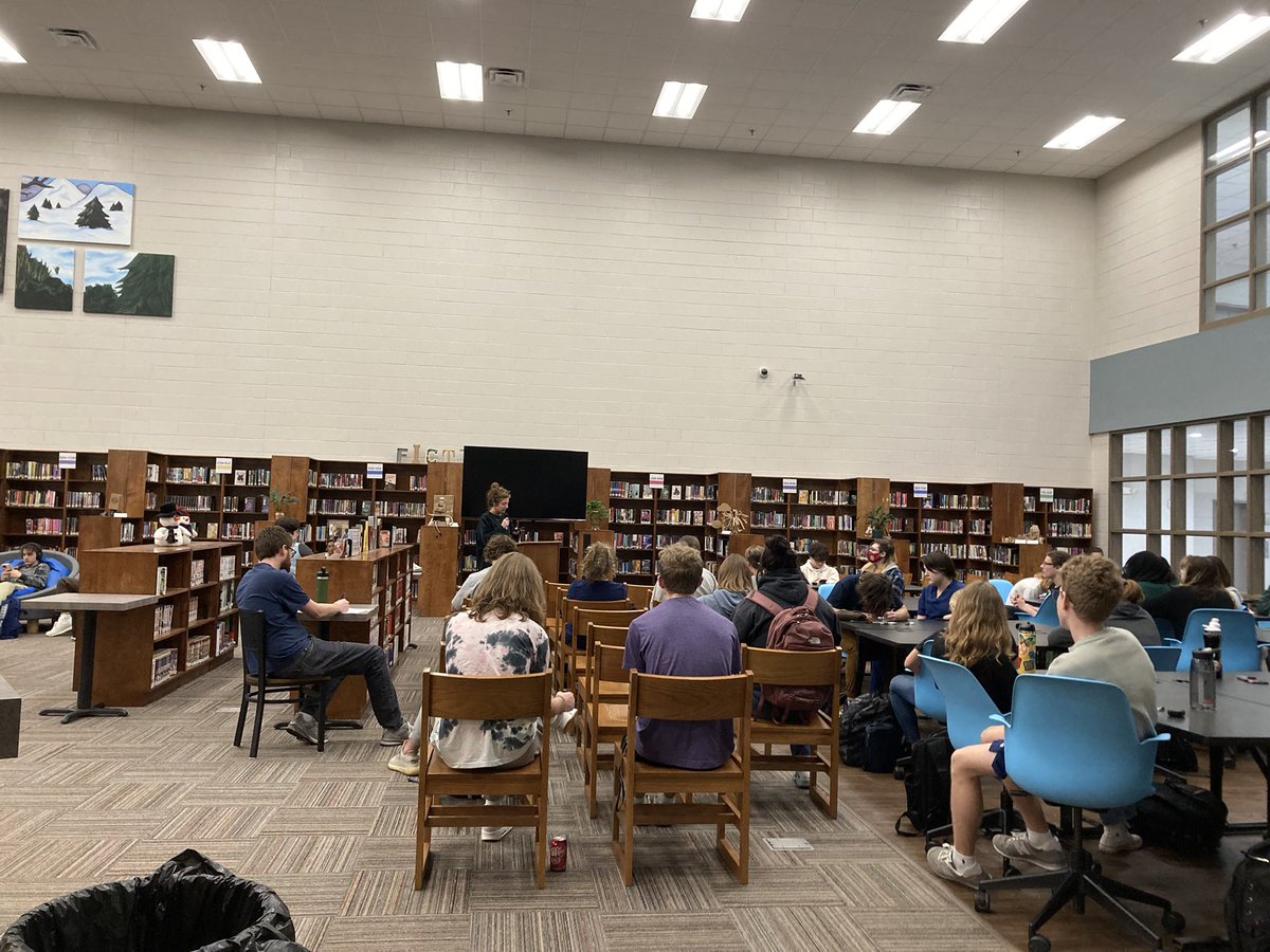 ECCALibrary's tweet photo. We loved hosting and having front row seats to our 5th Annual African American Read-In! Thank you to Dr. Bianchi-Pennington for organizing this event each year!  @ncte #hvalibrary https://t.co/y6N8wkCBBp