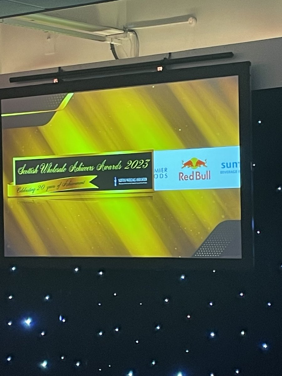 sonya_harper's tweet photo. Awards about to begin @ScotWholesale #swaachievers. Good luck ! @SPARScotland #cjlang https://t.co/H7wx3x8tlm